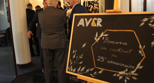 AV&R célèbre 25 ans d’innovation !